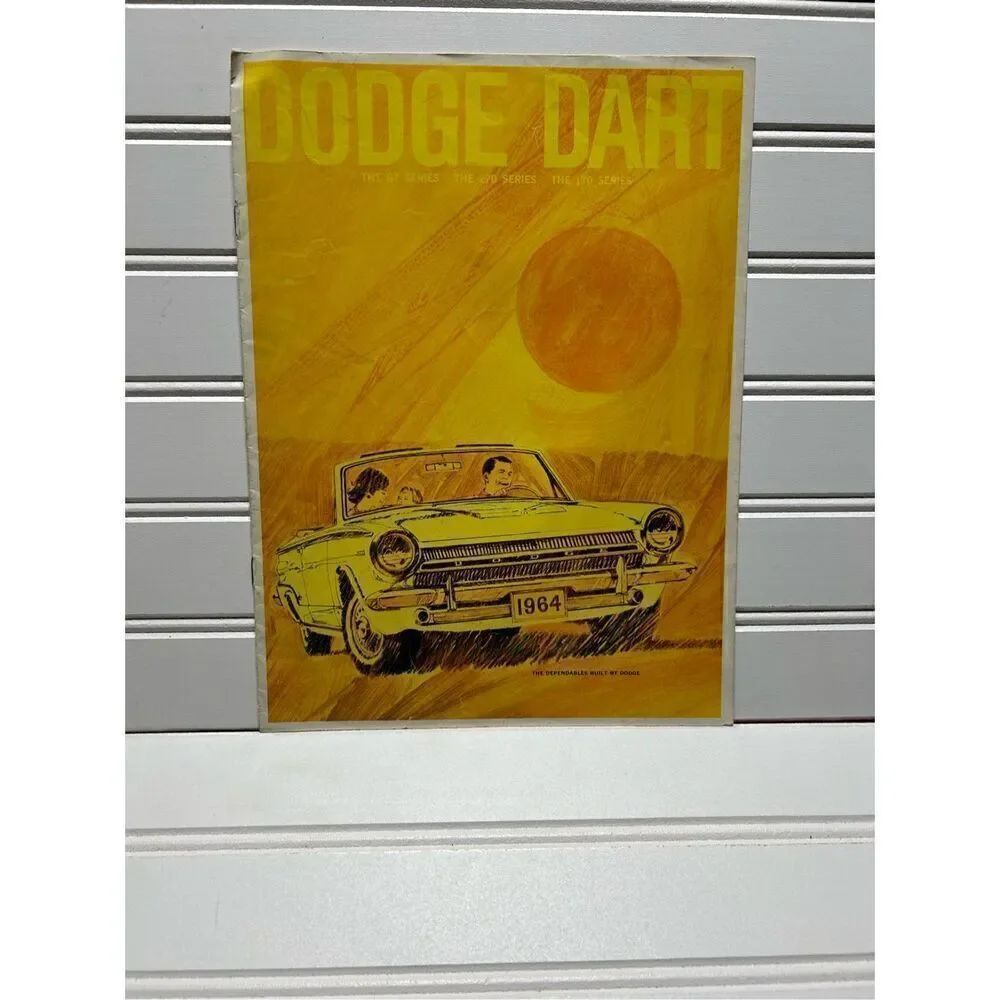 1964 Dodge Dart Original Factory Dealership Brochure